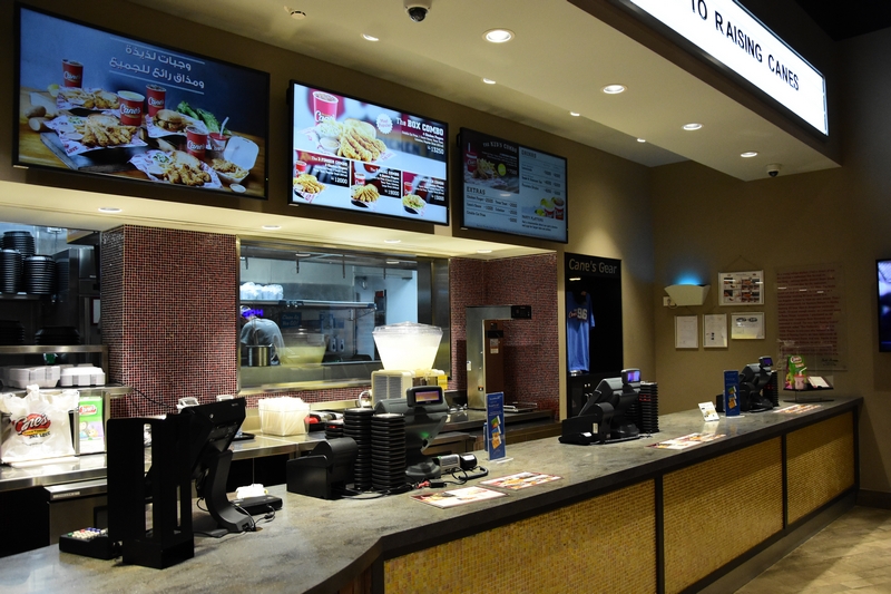 Opening of Raising Cane's